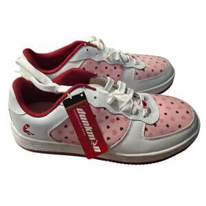 Y2K Shaquille O'Neal‎ Dunk man Womans Size 10 Pink and Red Hearts NWT